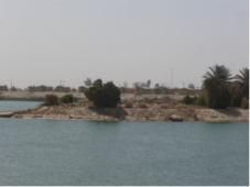 Remains of Uday’s Lake Baharia palace