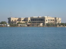 2010 Former Saddam Hussein's Al-Faw Palace turned into U.S. Forces Iraq HQ